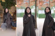 秋冬风衣8个拍照摆姿，把随性与优雅穿进镜头里