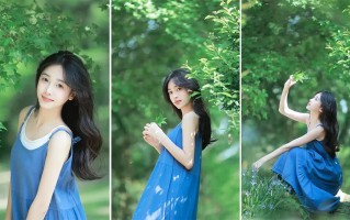夏天森系拍照全攻略｜教你在树林里拍出清透感大片