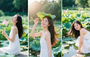 荷花季拍照：这几个姿势，轻松拍出“仙气”美照