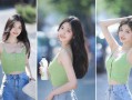 半身照这7个姿势，轻松拍出少女感时尚美照
