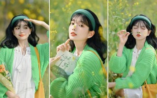 油菜花人像拍照攻略：把春天拍成治愈系画报