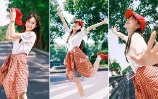 夏日街拍万能姿势！青春感的正确打开方式