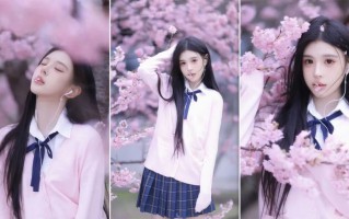 赴一场樱花之约！松弛感拍照姿势，温柔到骨子里