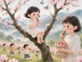 那年一树一树的桃花盛开