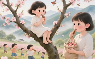 那年一树一树的桃花盛开