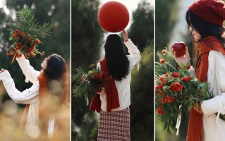 秋冬森系不露脸拍照：9个摆姿，拍出电影感松弛氛围