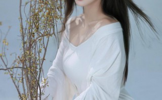 素衣禅意，清冷氛围感写真