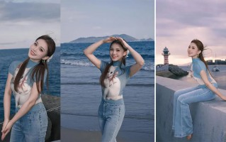 海边拍照别尬站！超实用的懒人姿势显瘦又自然