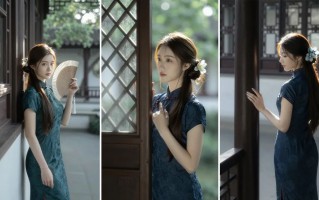 穿旗袍去园林，怎么拍才不像游客照？