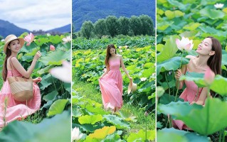 夏日荷塘拍照指南｜9个姿势教你拍出清新氛围感大片