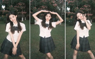 校园感写真9个好看的姿势，清纯甜美感直接拉满