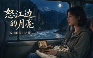 怒江边的月亮