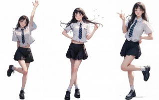 校园风万能拍照姿势，轻松get元气少女
