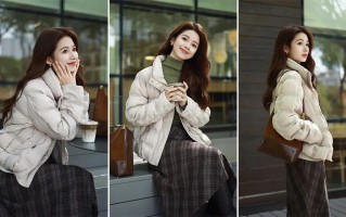 羽绒服拍照不显胖！9 个生活感姿势秒变氛围感美女