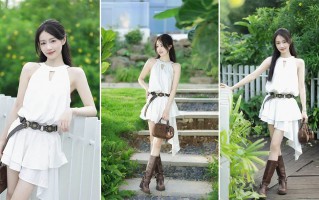 公园拍照别再只会比耶！教你拍出清透少女感