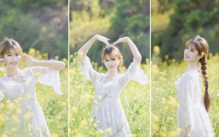 春天油菜花人像封神照｜9招解锁春日氛围感大片