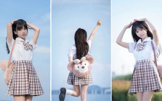 JK写真8个核心姿势+构图，轻松拿捏少女感