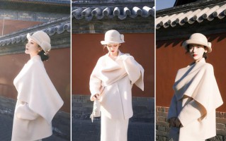 红墙古建与复古风的碰撞｜拍出电影感写真