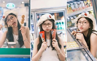 逛便利店这么拍，普通人也能拍出温柔少女感