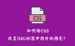 如何用CSS改变IMG标签中图片的颜色？