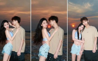 海边情侣10个拍照姿势美炸啦，周末甜蜜走起！