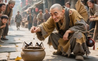 济公活佛斗蛐蛐儿