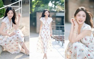碎花裙出街怎么拍？9个拍照姿势，显瘦显高全搞定