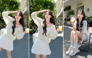 拒绝剪刀手，九个自然pose定格青春活力