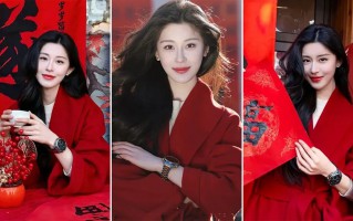 过年拍照没年味？这组红大衣姿势教你拿捏