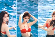 泳池半身照，6个姿势美到犯规，清凉又出片