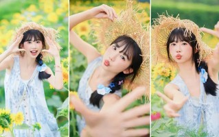 夏天的向日葵写真这样拍，元气感直接拉满！