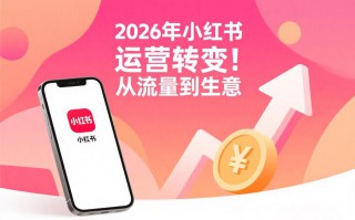 2026年小红书运营转变！从流量到生意