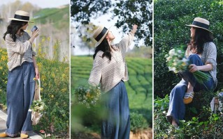 不看镜头也好看，春天户外的温柔拍照小技巧