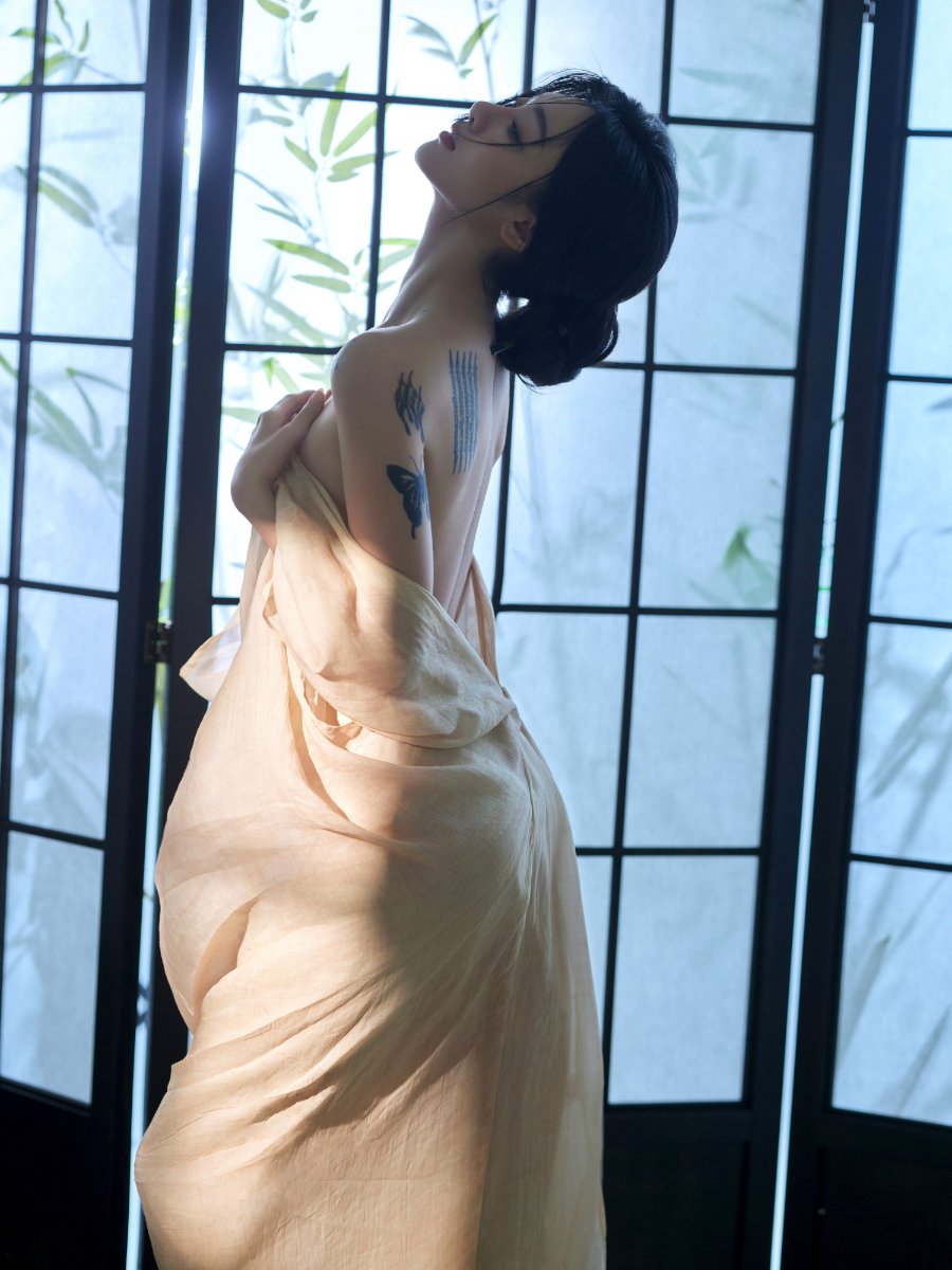 东方韵味，纯欲新中式写真-第8张图片-风享汇