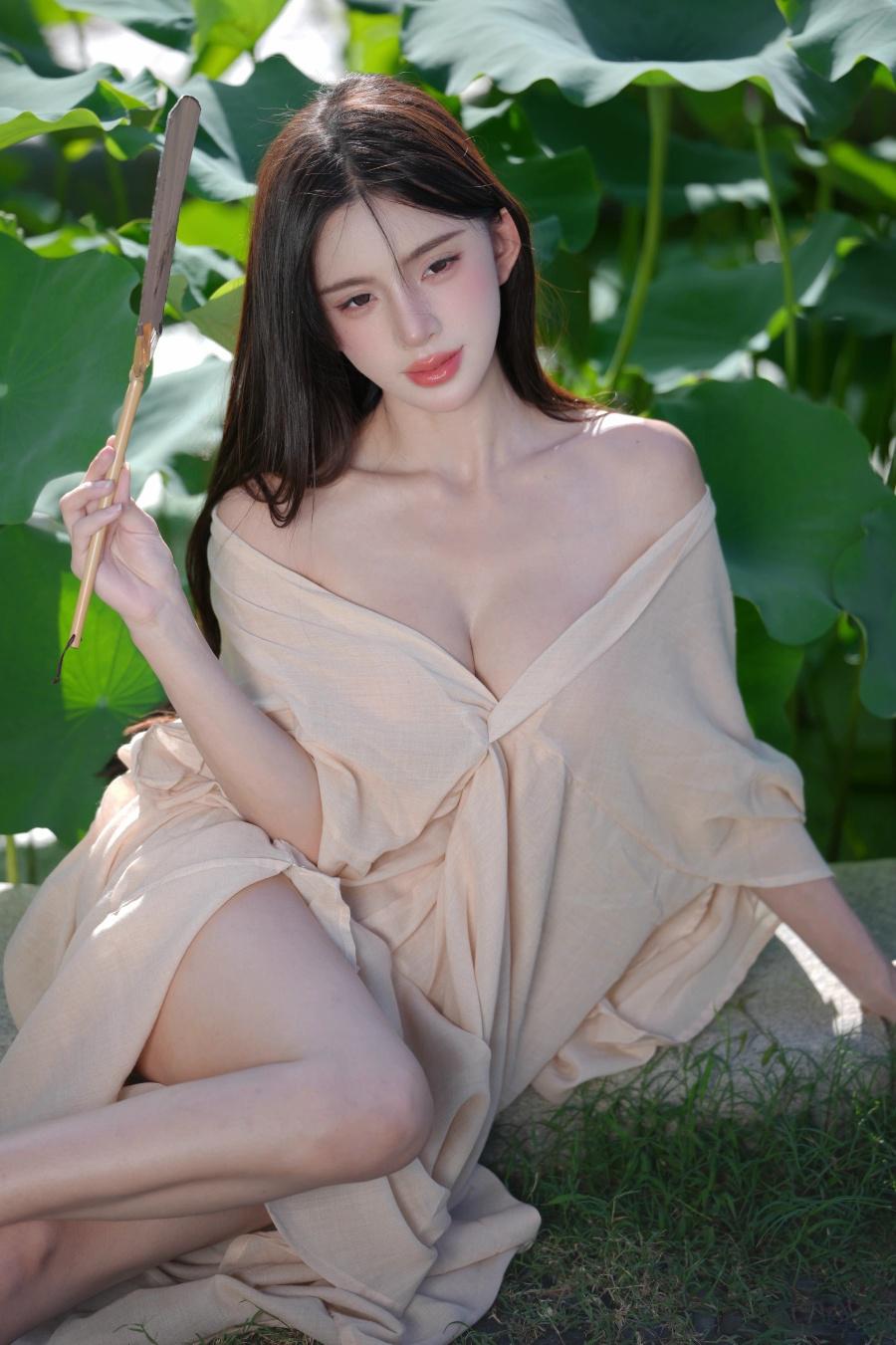 纯欲，新中式美女写真-第8张图片-风享汇