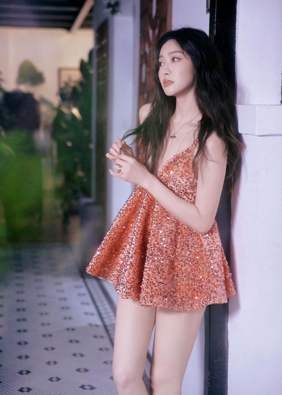 宋茜超短连衣裙👗-第9张图片-风享汇