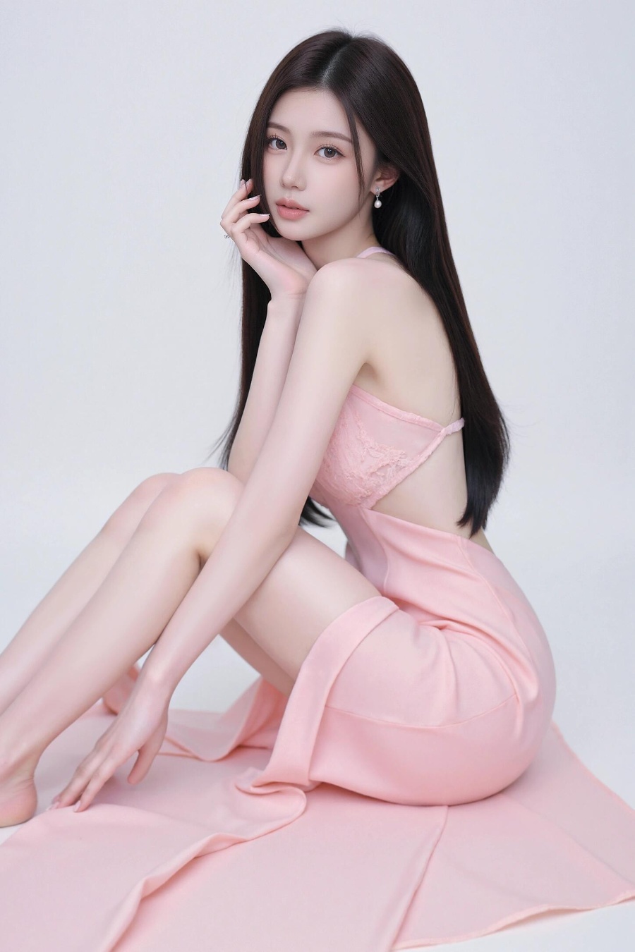 糯叽叽的少女粉写真-第7张图片-风享汇