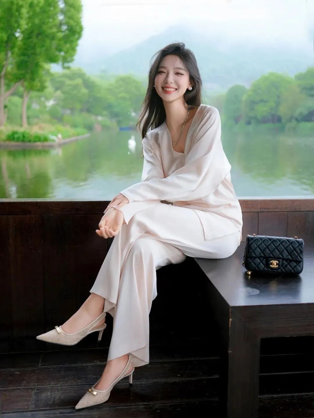 8个姿势,让你镜头前秒变自信小仙女-第3张图片-风享汇 8个姿势,让你镜头前秒变自信小仙女-第3张图片-风享汇
