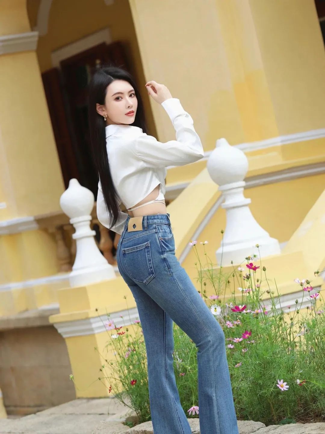 小姐姐全身照,8个动作秒变腿精女神-第9张图片-风享汇 小姐姐全身照,8个动作秒变腿精女神-第9张图片-风享汇
