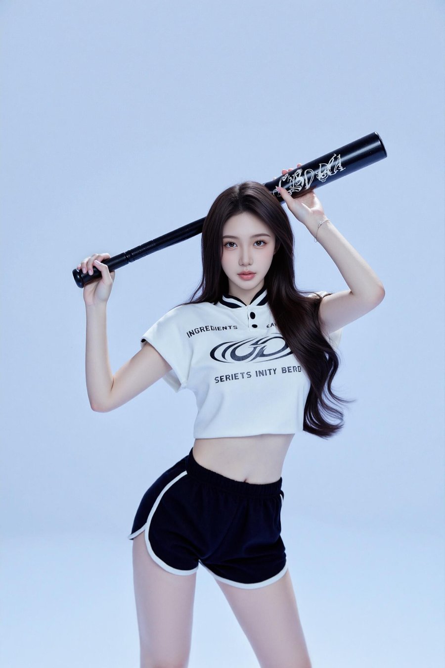 美式棒球少女写真-第3张图片-风享汇