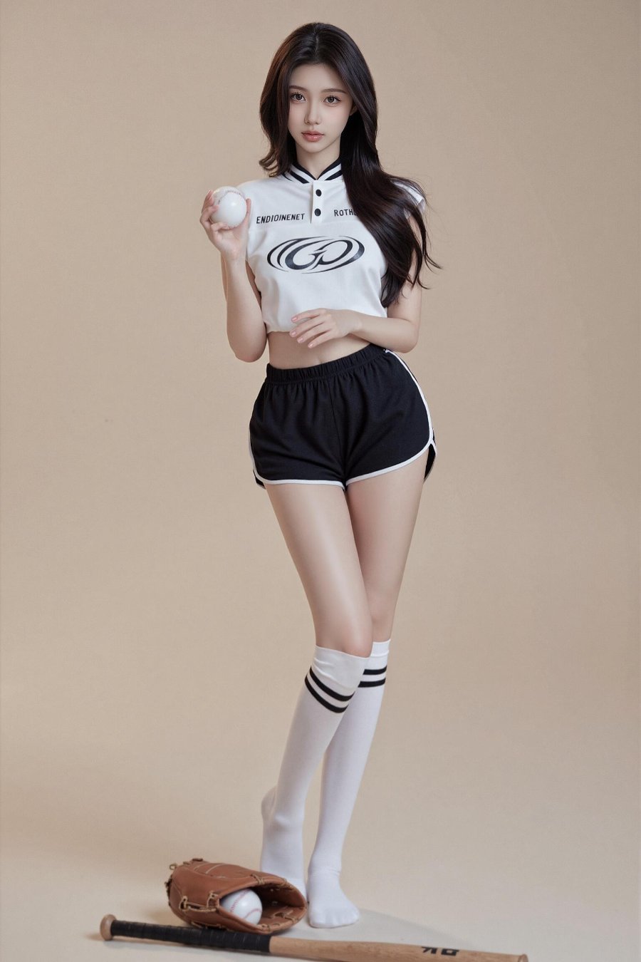 美式棒球少女写真-第7张图片-风享汇