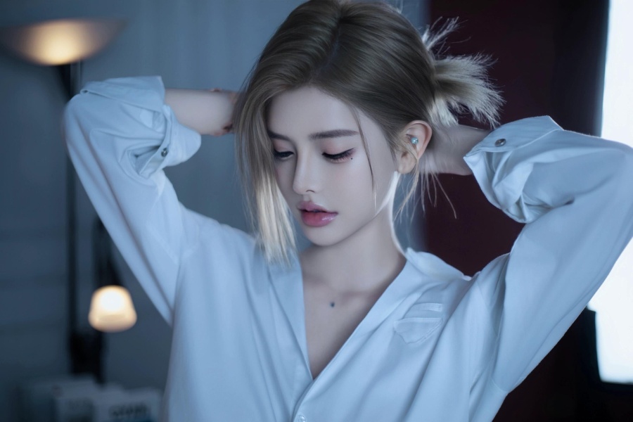 少女感白衬衫，照片就是日记本-第5张图片-风享汇
