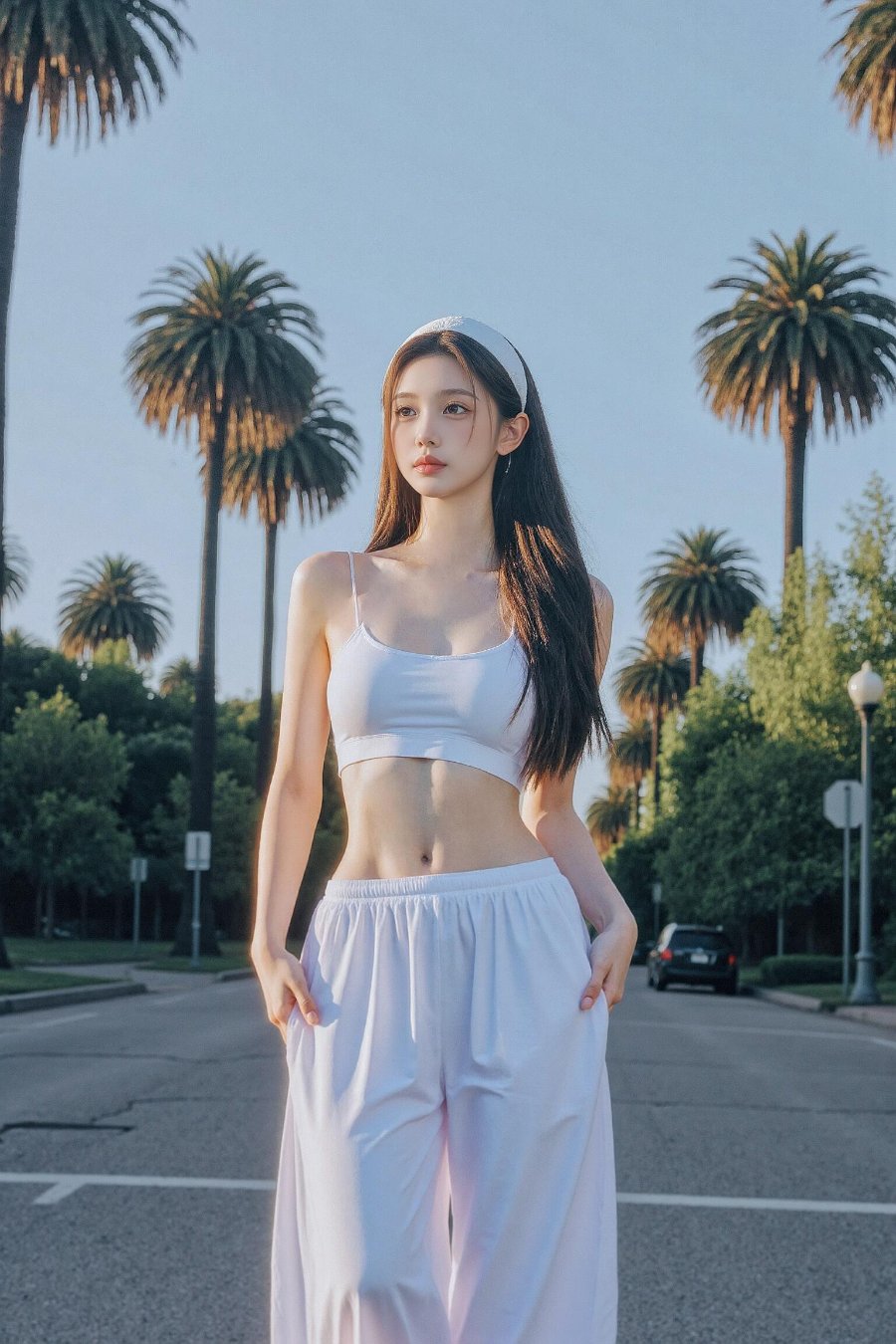 户外运动装穿搭美女写真-第6张图片-风享汇