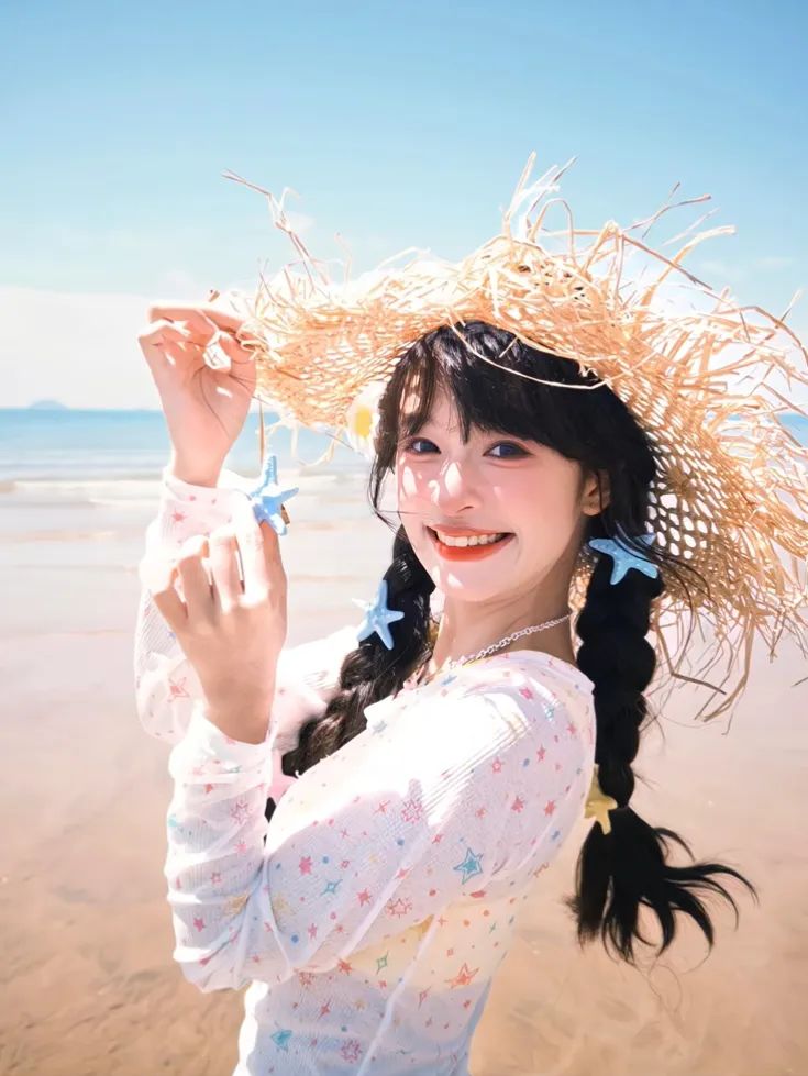 夏日海边必学!7个万能的氛围感拍照姿势-第7张图片-风享汇 夏日海边必学!7个万能的氛围感拍照姿势-第7张图片-风享汇