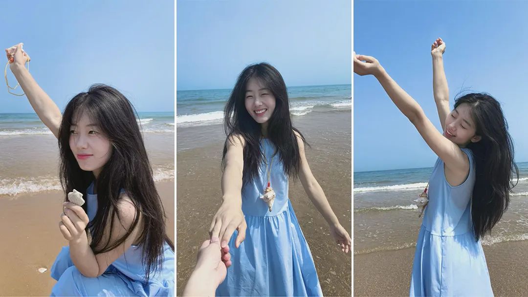 夏日海边拍照!7个姿势轻松get俏皮可爱风-第1张图片-风享汇 夏日海边拍照!7个姿势轻松get俏皮可爱风-第1张图片-风享汇