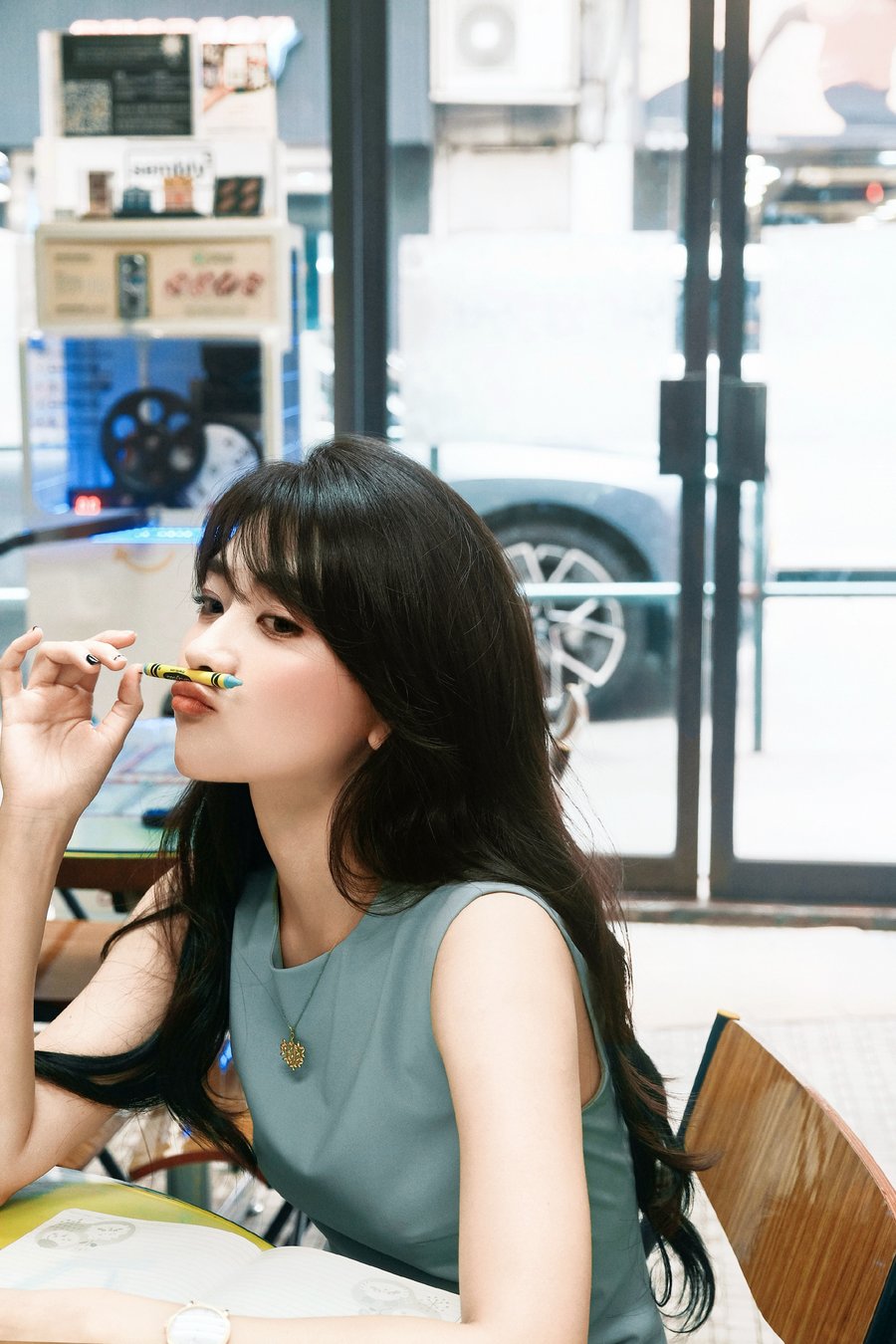 梁洁，灵动俏皮的元气少女-第3张图片-风享汇