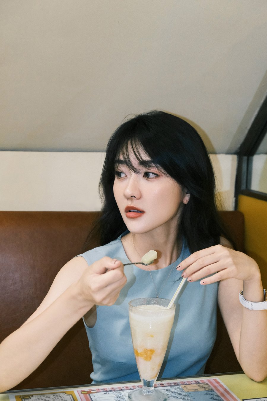 梁洁，灵动俏皮的元气少女-第8张图片-风享汇