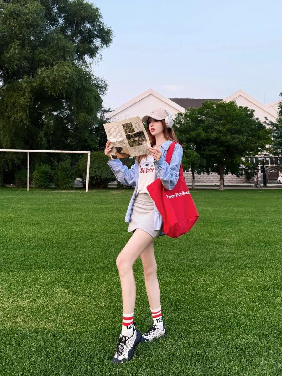谁说大片必去网红地？草坪也能拍出高级网感！-第10张图片-风享汇