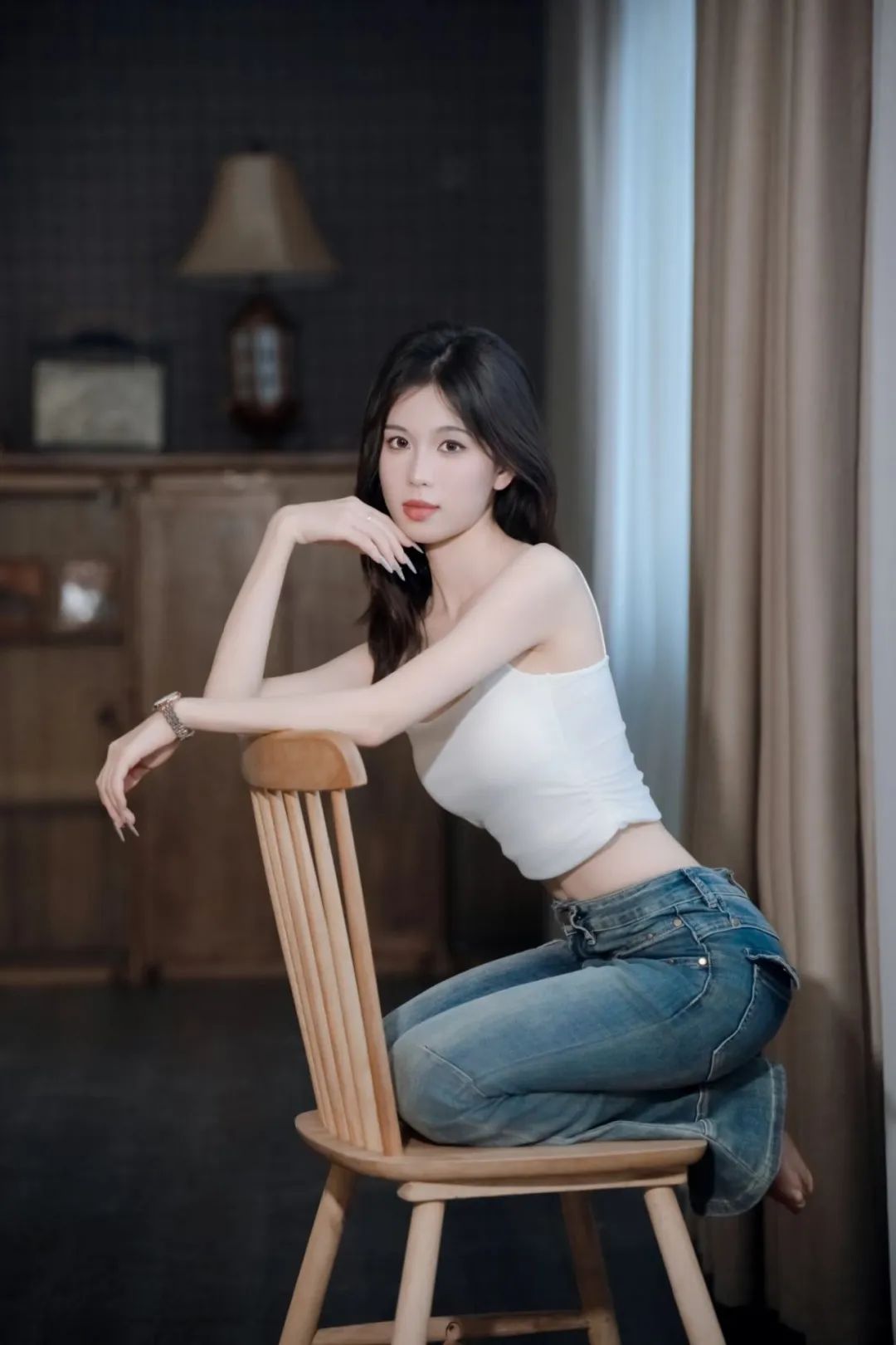 居家拍照攻略，9个姿势美成甜酷小精灵-第7张图片-风享汇