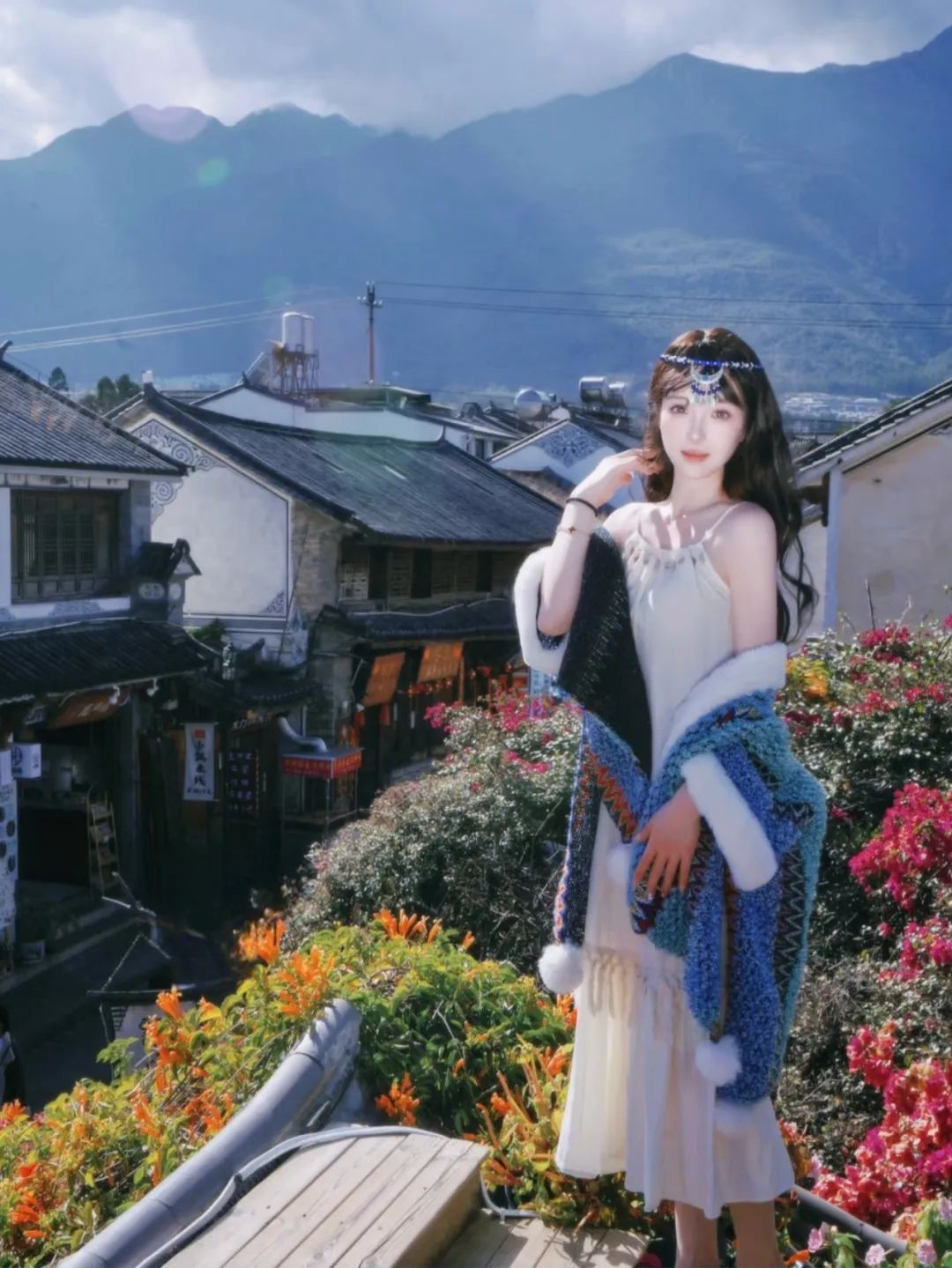 古镇拍照不会拍？8种姿势定格异域风情之美-第8张图片-风享汇
